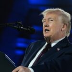 President Trump Attends NRCC Annual Fundraising Dinner At Union Station In Washington